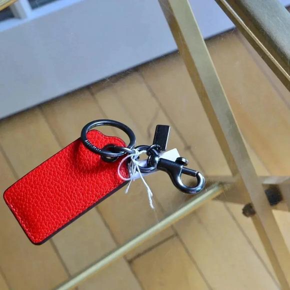 Coach CR381 Bottle Opener Key Fob In Colorblock - Picture 3 of 8
